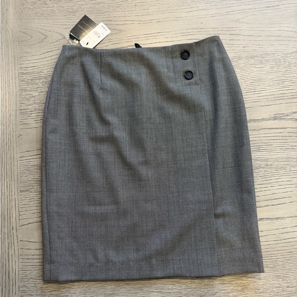 Brooks brothers houndstooth tweed like pencil skirt 6P